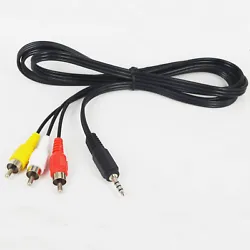 The 3 RCAs can then connect to your TV, VCR, projector, or any other device accepting an RCA connection. Note: Tip to...