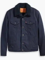 Warm sherpa insulation for cold-weather. Sherpa lining at body; Quilted lining at sleeves; Side hem adjusters. 100%...