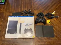 Up for auction is a great working Playstation 2 Slim SCPH-75001 CB Console bundle. In this bundle you will receive...