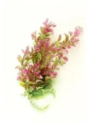 Lifelike looking aquarium plant, has different lengths of strands and assorted plant leaves making it look very...