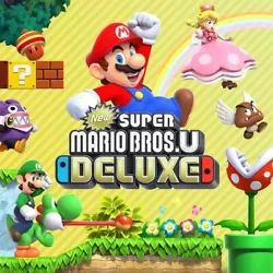 New Super Mario Bros U Deluxe Nintendo Switch.