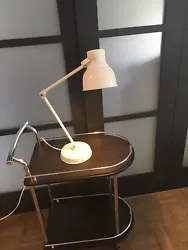 IKEA HEKTAR Desk/Work lamp with USB charging, Off White. Provides a directive like that is great for reading. You can...