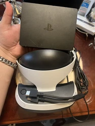 PS4 PlayStation VR PSVR Headset, this is a good condition headset but it is missing the eye cover foam, the psvr needs...