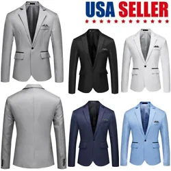 Style: Tuxedo. Jacket Lapel Style: Notch. Type: Suit Jacket. 1x Suit Jacket. Jack / Coat Length: Regular. Jacket Cut:...