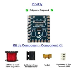 1 Picofly - RP2040, prêt a être utilisé. Kit préparé RP2040 Picofly pour switch oled, v1, v2, lite. -Selon choix...