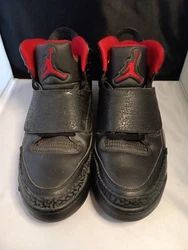 Nike Air Jordan Son of Mars Marvin the Martian Sneakers Black w/ Red  #512245-006  Mens Size 12 Pre-owned, great...