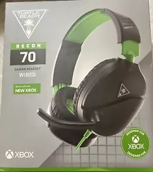 Turtle Beach TBS-2555-01 Recon 70 Black Headset for Xbox One and Xbox Series X|S NEW FAST FREE SHIPPING!!!