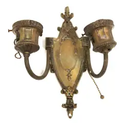 From New in box to used antiques, all pieces/hardware included will be shown in the photos. Antique 2 candelabra wall...