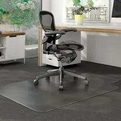 Give your floors and furniture the protection they deserve with this PVC Matte Floor Chair Protective Mat. Floor and...