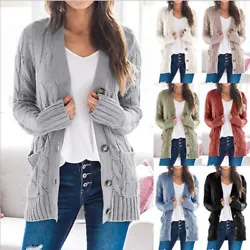 1pcs knitted cardigan. Sleeve length:long sleeve. Cold gentle machine wash. Wash before wear. Due to the light and...