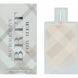 BURBERRY BRIT for her by Burberry EDT (eau de toilette) 3.3 / 3.4 oz (100 ml) New in Box. The Brit girl embodies the...