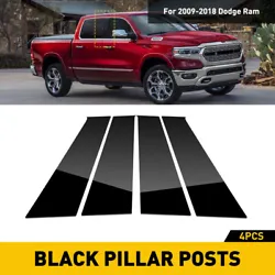Fit for:  2009-2018 Dodge Ram 1500  Specifications: Warranty: yes Installtion type:stick on Material: Polycarbonate...