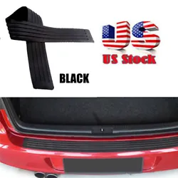 1x Rear Rubber Bumper. High quality anti-scrape rubber with matte surface, it is soft and durable. Decorate car...