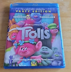 Trolls (Blu-ray ONLY, 2016).
