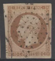 VF: Very fine: very nice stamp of superior quality and without fault. Used: canceled ( ): Mint no gum. A photographed...