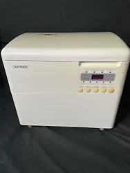 Automatic Bread Maker Home Bakery Model HB-10W MK by Chiefmate Gently Used.