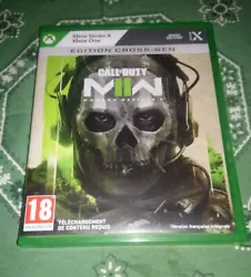 Call Of Duty Modern Warfare 2 Xbox Series X doccasion.  Le boîtier est un peu abîmé (le plastique transparent qui...