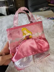 Disney Princess Aurora Pink Mini Bag Purse Handbag Cute Dress Y2K accessories.