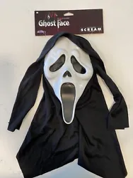 Scream Ghost Face Adult Mask Fun World Easter Unlimited Halloween Costume.