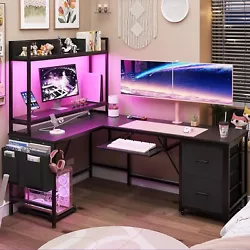 The printer can be placed on a storage cabinet, and the drawers have removable 360-degree rotating file hanging rods....