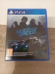 Need For Speed - Jeu Sony PlayStation 4.   Jeu en bon état En français