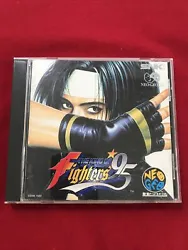 The King of Fighters 95 Snk AES Neo Geo CD System Japan bon état CD comme neuf Envoi rapide soigné