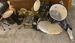 PDP Complete Drum Set With Sabina Cymbals!. Local pick up only! Downers Grove, IL 60516