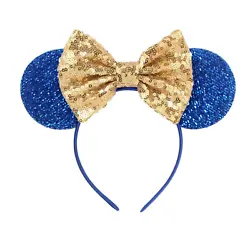 These ears are the perfect accessory for those who want to add a touch of magic and fun to their outfits. Their classic...
