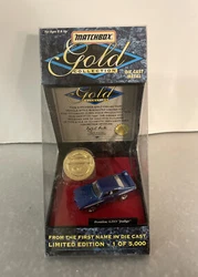Vintage ‘96 Matchbox Gold Collection Die Cast Pontiac GTO Judge Limited Edition. Container does have some scuffs and...