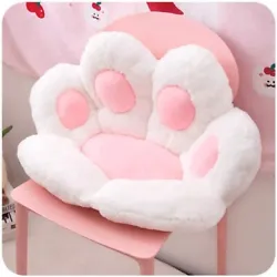 High Quality: Cute cat paw cushion using high-grade wool and pp fabrics with good resilience subvert the traditional...