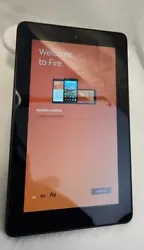 Amazon Fire 7 (5th Generation), 8GB, Wi-Fi, SV98LN Tablet - Free Shipping.  Preowned, no cord, factory reset