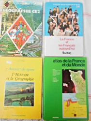 GEOGRAPHIE au CE2 Collection DROUET; Magnard; 144 pages; 1990; 19 x 27 cm.