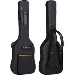 Fits Precision and Jazz Bass Style Bass Guitars. NOTE: this guitar bag is too small to hold an acoustic bass guitar.