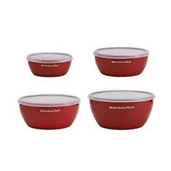 This KitchenAid prep bowl set is perfect for prepping and storing all your vegetables, herbs and other ingredients...