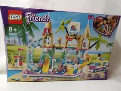 Lego Friends 41430. Le parc aquatique Plaisirs dété. - Inclut les mini-poupées à construire Stéphanie, Emma et...