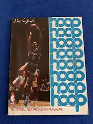 1981-82 Hoop Club Directory NEW JERSEY NETS+DENVER NUGGETS Basketball Program. It will arrive in a plastic sleeveHas...