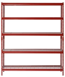 Designed to hold up to 500 lbs. Each shelving unit is made from heavy duty steel for added durability. Can be installed...