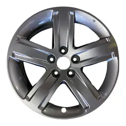This wheel has 5 lug holes and a bolt pattern of 120mm. The offset of this rim is 45mm. The corresponding OEM part...