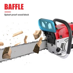 Perfect for cutting jobs around garden or farm. High Efficient Air Filter --- Using quickly release air filter system...