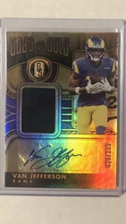 2022 Panini Gold Standard Van Jefferson Patch Auto 20/199.