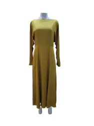 Color: Golden Raisin. Style: Midi. Material: Shell: 100% Polyester / Lining: 100% Polyester.