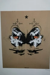 Verkauft wird eine Banksy Lithographie, 