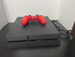 Sony PlayStation 4 500GB Console - Black (CUH-1001A). Tested and working. Fan is loud when playing game. Does not...