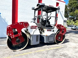DYNAPAC CC2200 ASPHALT ROLLER - SMOOTH DOUBLE DRUM TANDEM - DIESEL - ONLY 332 HOURS. 2019 model. All models have high...