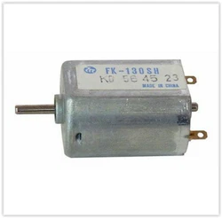 Mabuchi FK-130SH. 25.1mm long x 15.4mm x 20.4mm (0.99