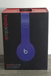 Beats by Dr. Dre Solo HD Headband Headphones - Purple TESTED Works