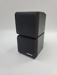BOSE Classic Redline Double Cube Speakers.