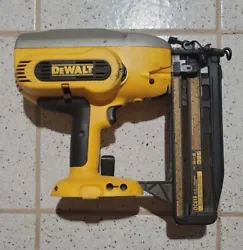 DeWalt DC616 Cordless 18v 16 Gauge Straight Nail Finish Nail Gun - For Parts. Sold as is, for parts or repair. Does not...