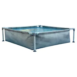 Easy to assemble above ground pool lets your family cool off without leaving the comfort of your backyard. Item has...