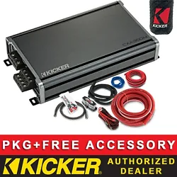 46CXA360.4T+AMPKIT8 4CH Amplifier w/ 8AWG Kit. 8AWG Complete Amplifier Kit. If you do not see the official KICKER...